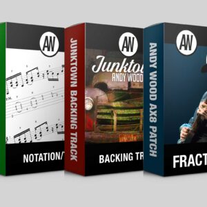 Andy Wood backing track transcription ax8 product boxes