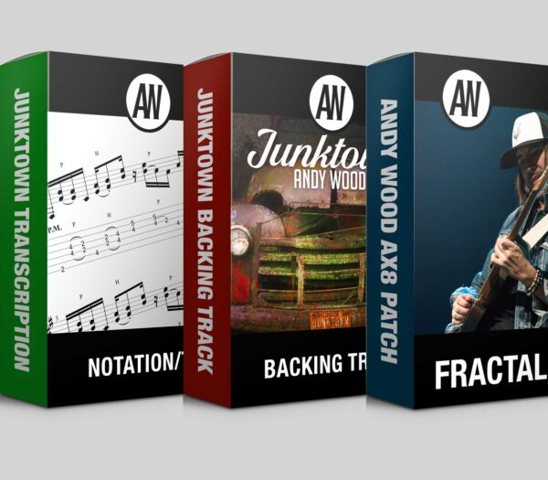 Andy Wood backing track transcription ax8 product boxes