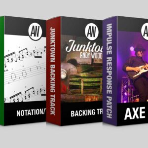 Andy Wood backing track transcript preset bundle product image