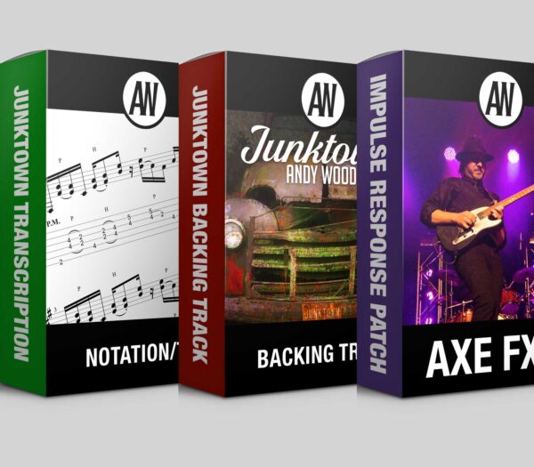 Andy Wood backing track transcript preset bundle product image